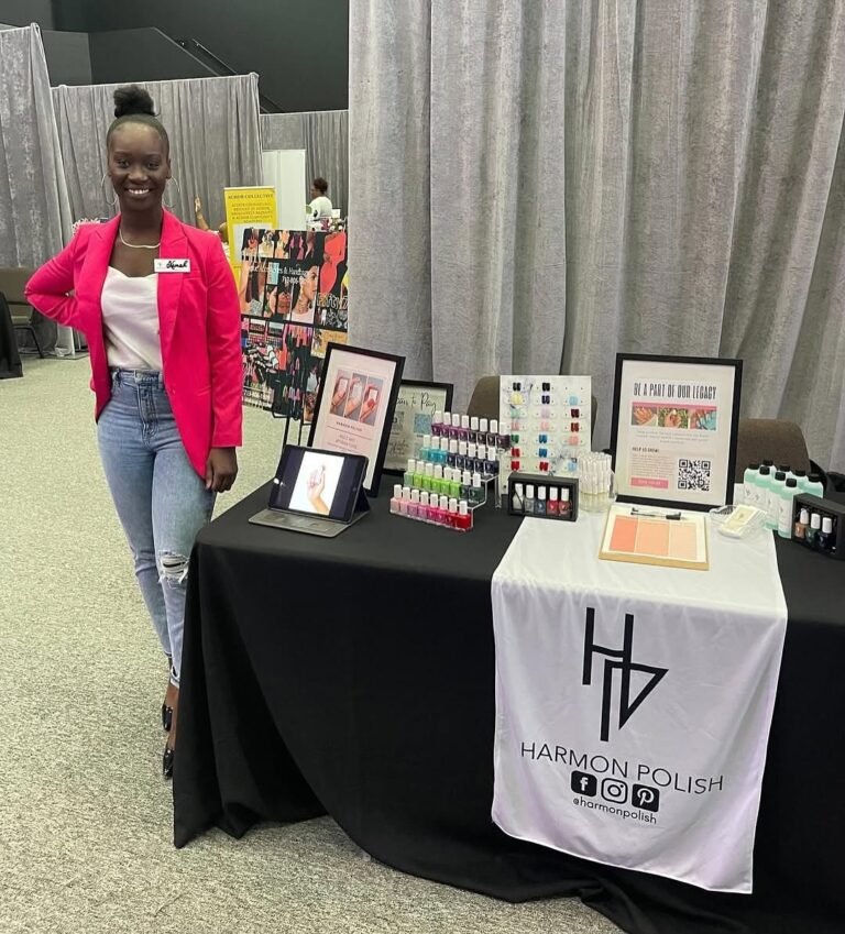Black Woman Founder Makes History With Her Amazing Vegan Nail Brand, Harmon Polish