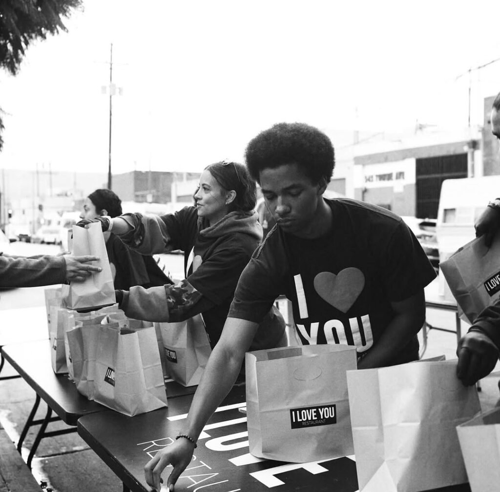 Jaden Smith Opens Food Truck, Providing Free Meals for the Homeless in L.A